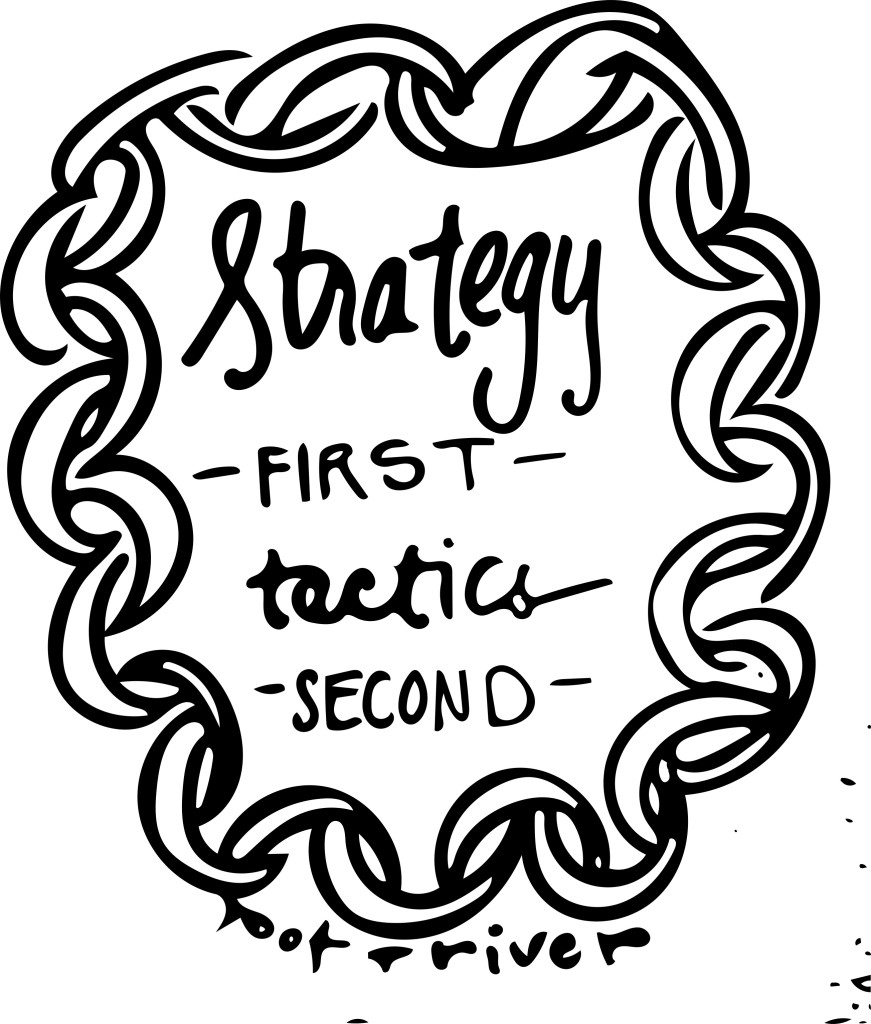 Strategy Text, Tactics Second Handwritten