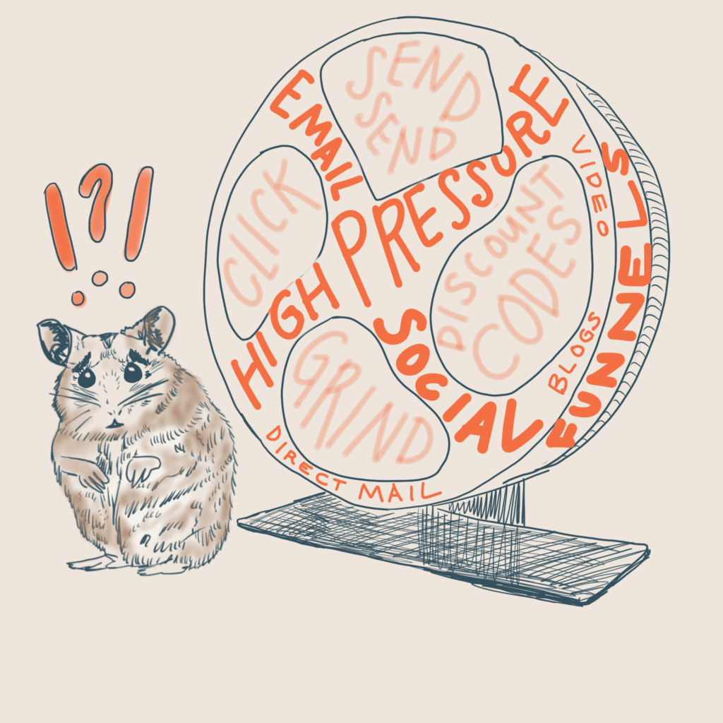 Instrinsic Branding Hamster Wheel