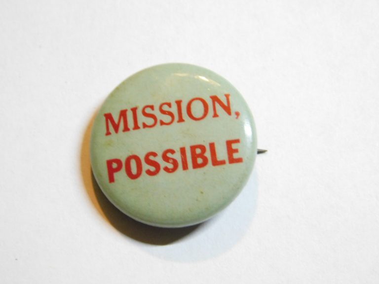 Mission Possible Pin